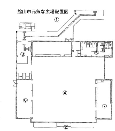 元気な広場配置図