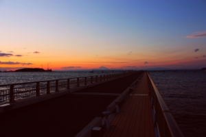 館山夕日桟橋