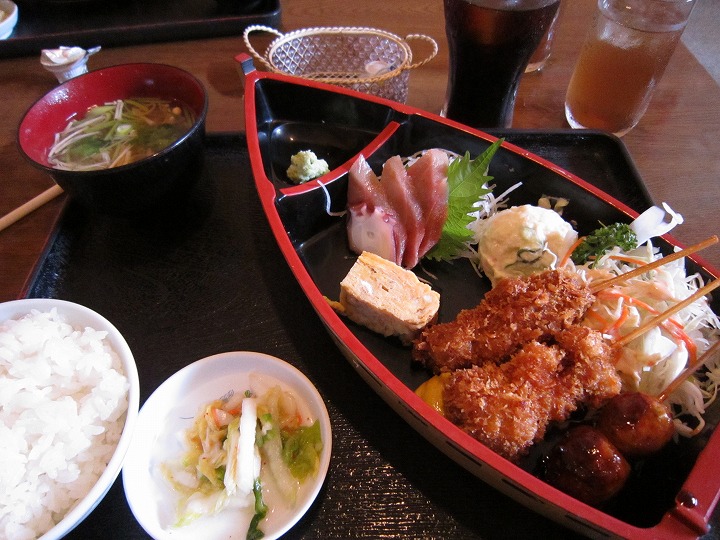 館山での食事って本当にハッピーだね♪