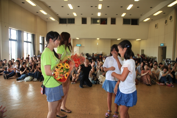 北条小学校の6年生から