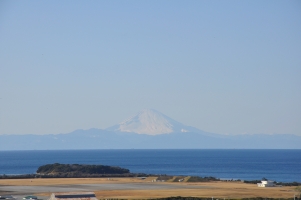 城山公園からの富士山