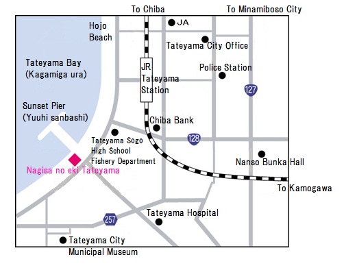 Access to Nagisa no eki Tateyama