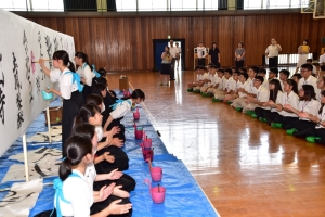 安房高校にて交流(1)
