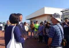 視察団市長挨拶