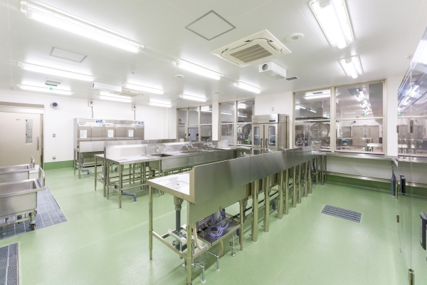 新学校給食センター 下処理室
