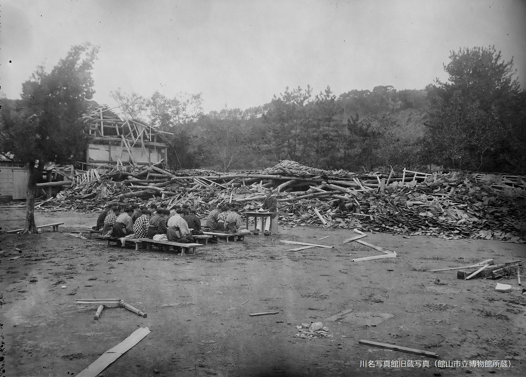 Yahoo!オークション - 古い白黒写真 富山県 戦前?