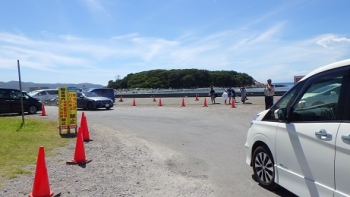 駐車場内の警備