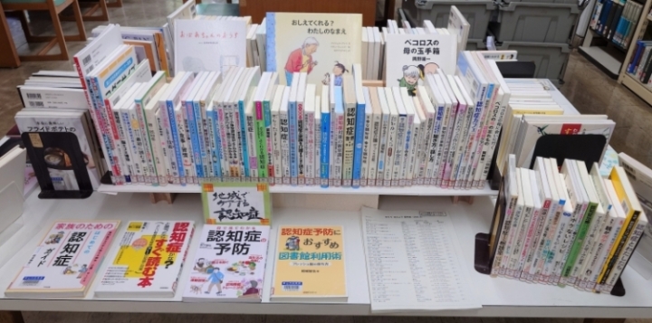 図書館 認知症特設コーナー(H28年度)