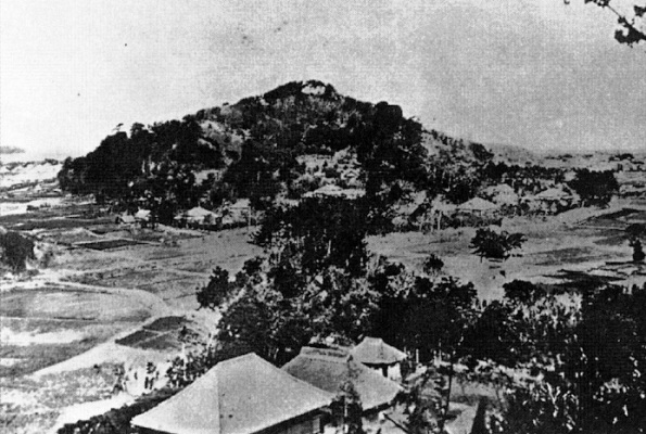 砲台建設前(昭和初期)の城山