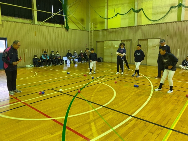 ボッチャの様子