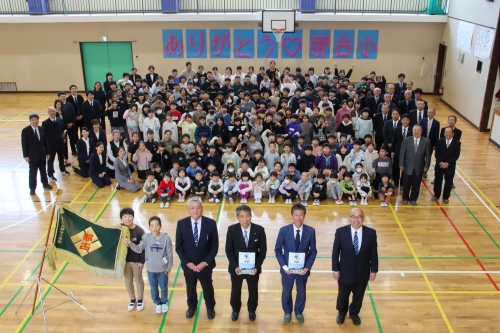 那古小学校閉校式4