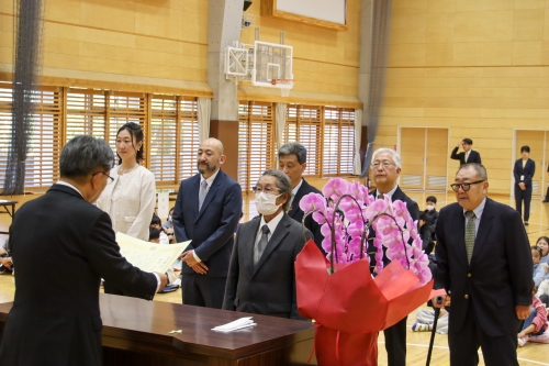 まなびの杜房南小学校開校式2