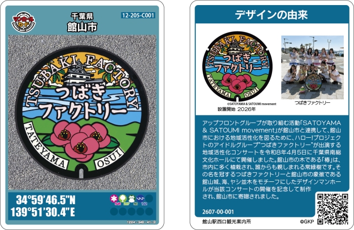 設置場所は、館山駅西口から海岸道路交差点右側に設置してあります。 